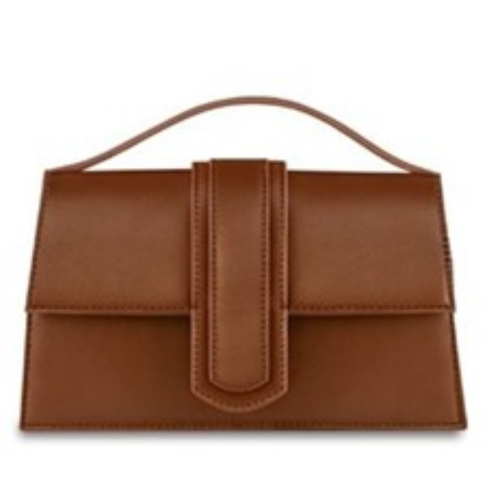 Kayla + Ava Miranda Vegan Leather Crossbody Clutch Purse Bag NWT